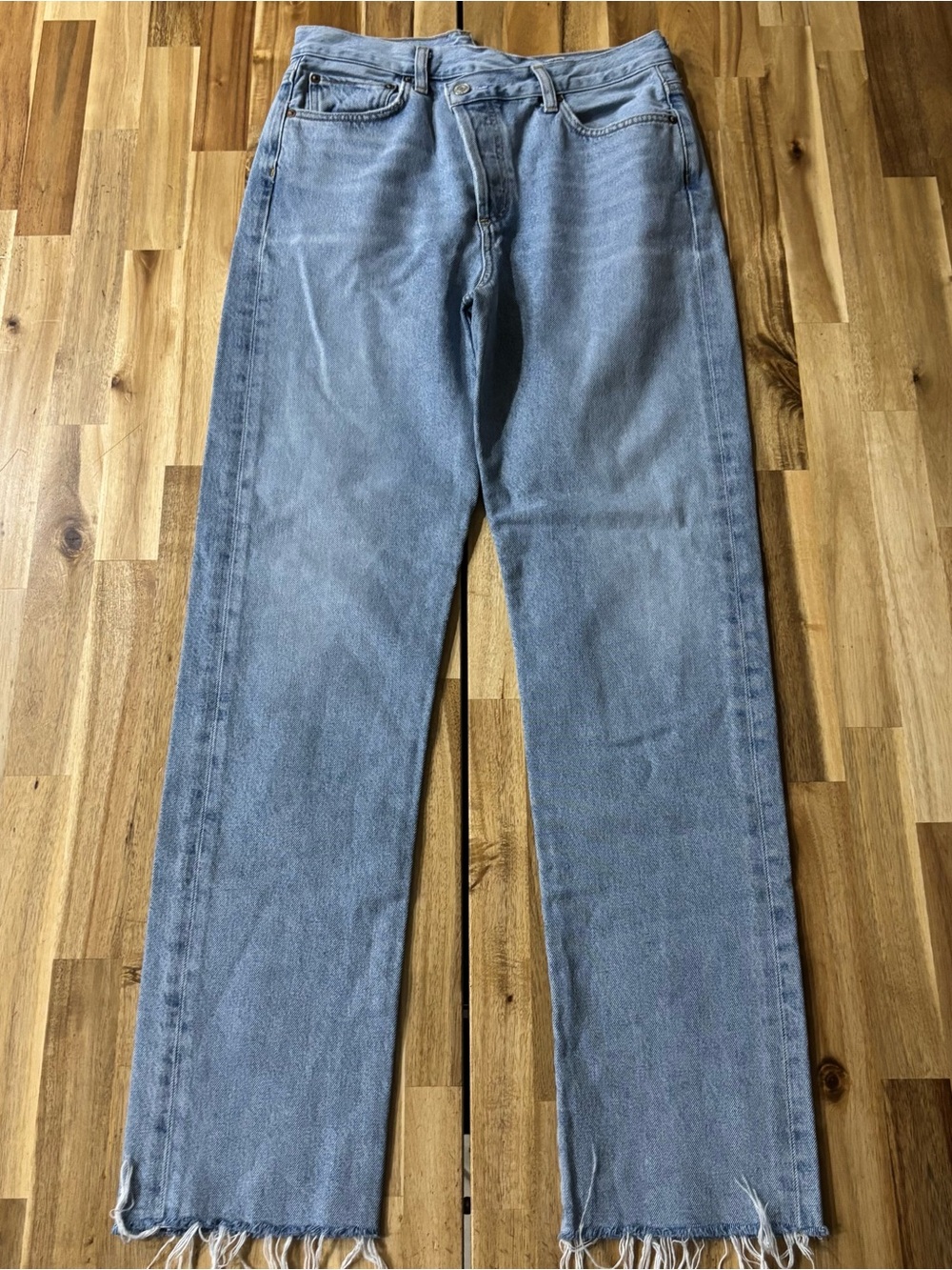 AGOLDE‎ Criss Cross Straight Jeans